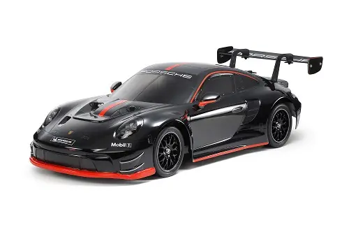 RC PORSCHE 911 GT3 R (992) Black Paint.B (TT-02) + ESC Promozione Esclusiva