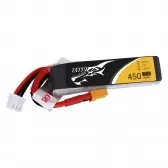 Solo Oggi Tattu 450mAh 2S 75C 7.4V Lipo Battery Pack with XT30 Plug-Long size