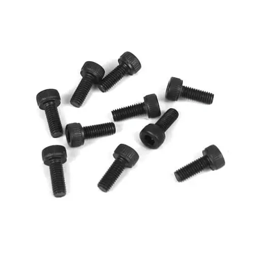 TKR1522 M3x8mm Cap Head Screws (black, 10pcs) Prezzo Basso