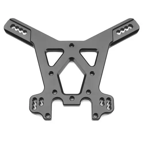 Shock Tower (rear, 7075 CNC, gun metal ano, EB/NB48.3) Esclusivo