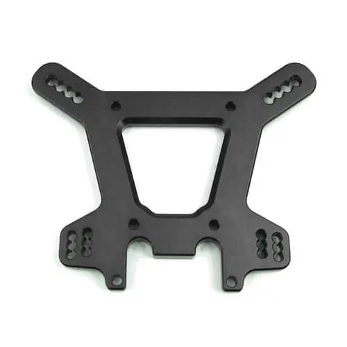 Reso Gratuito TKR5428 Shock Tower (front, 7075 CNC, gun metal anodized, ET48, NT48)