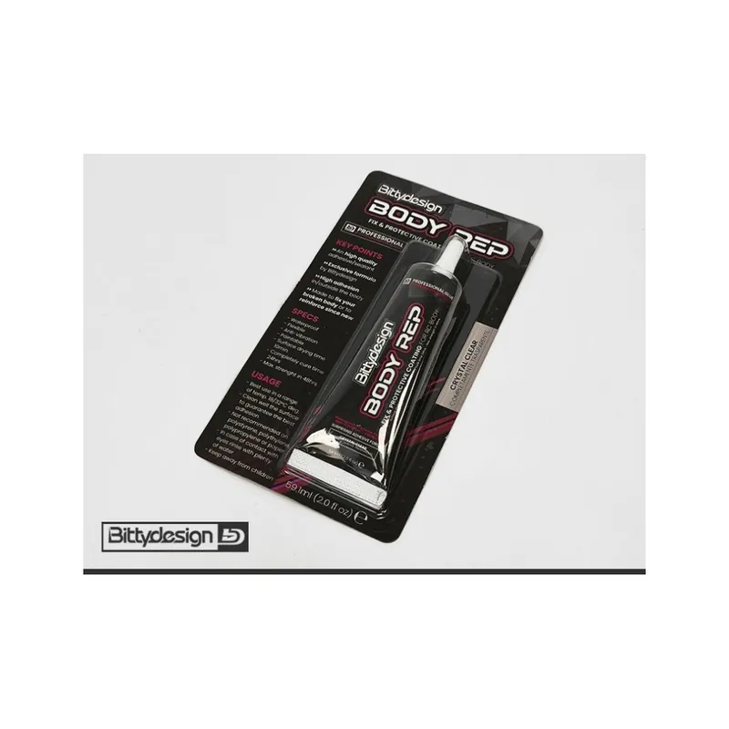 BittyDesign Colla per riparazione / rinforzo carrozzerie (59ml) Quantità Limitata