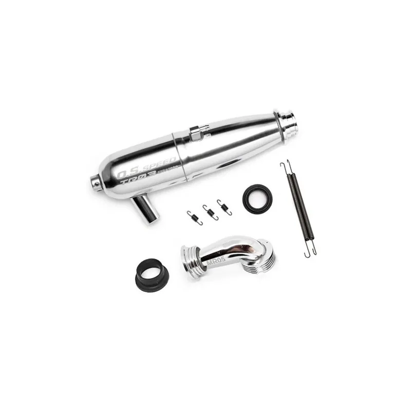 O.S. Engine TR03 Efra 2196 Kit marmitta In-line 1/8 On/Road con collettore MR05 Offerta