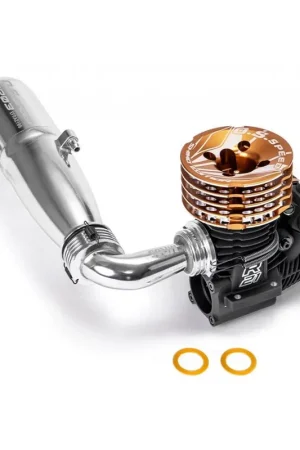 Professionale Motore O.S. Speed R21 Shimo Edition 3 completo di scarico