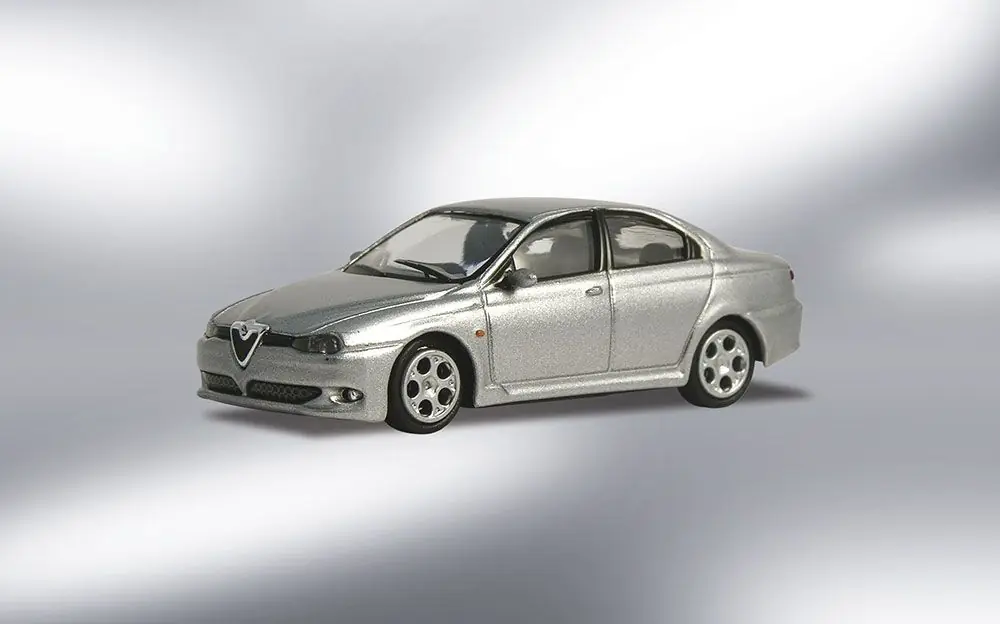 Ultima Occasione 9838839 Busch HO 1 87 Alfa Romeo 156 grigio met. Ricko version offerta