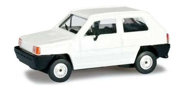 27335-02 Herpa HO 1 87 Fiat Panda 45 colore bianco Solo Oggi