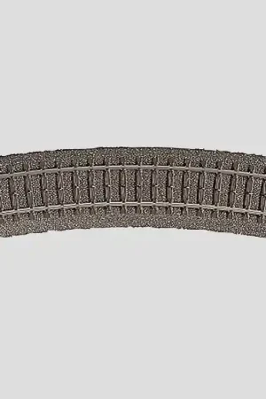 24230 Marklin Binario curvo con massicciata serie C Raggio 2 437,5 mm Offerta Lampo