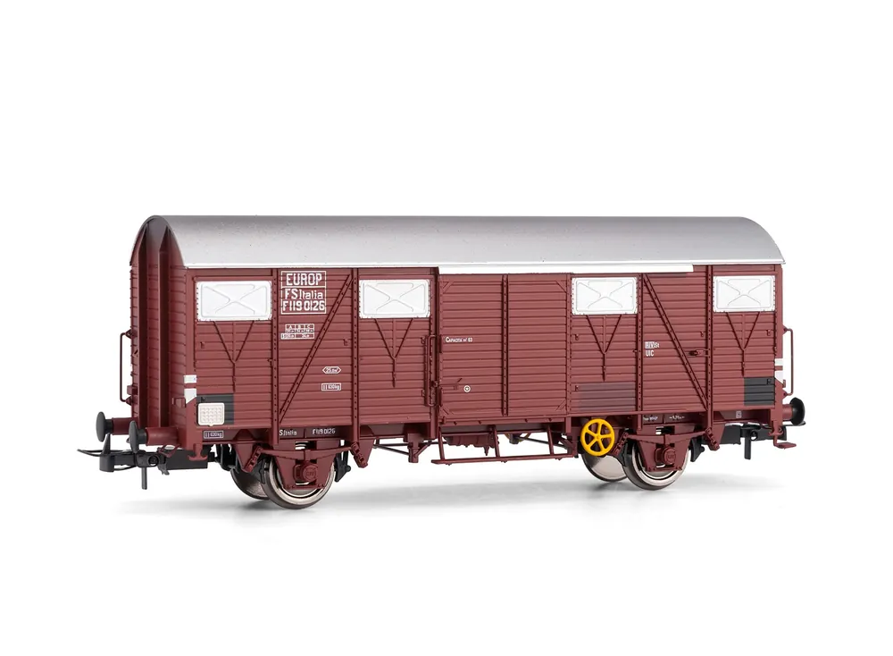 Occasione HR6224-01 Rivarossi HO Carro chiuso FS F a due assi tipo Gs ep.III