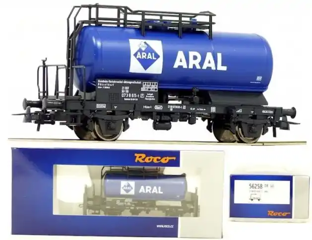 Nuovo Arrivo 56258 Roco HO Carro cisterna ARAL per prodotti petroliferi ep. VI scala 1 87