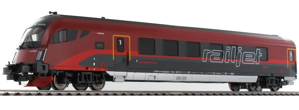 Economico 57672 Piko HO Carrozza semipilota Railjet OBB luci bianco rosso dir marcia