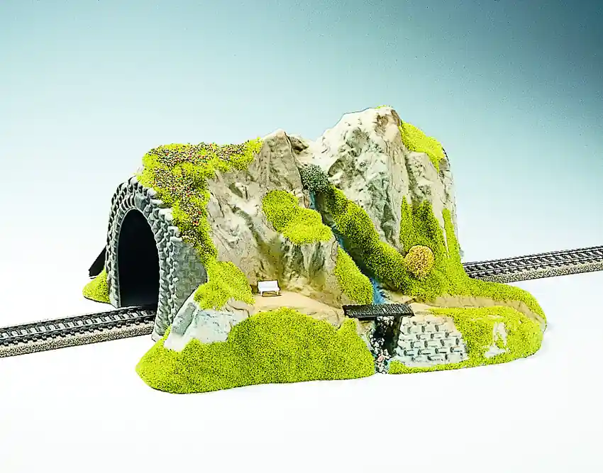 02200 Noch HO Diorama con tunnel e accessori scala 1 87 Offerta Del Giorno