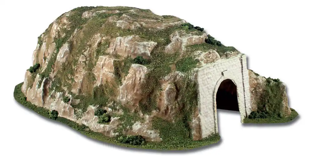 C1310 Woodland Scenics HO Diorama con tunnel completo come da foto scala 1 87 Offerta Del Giorno