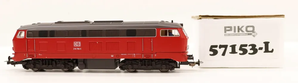 00153-LA Piko HO Locomotore diesel BR 218 analogica Consegna Rapida