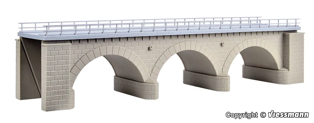 Promozione Esclusiva 39721 Kibri HO Ponte ferroviario ad archi in pietra 1 binario kit montaggio 1 87