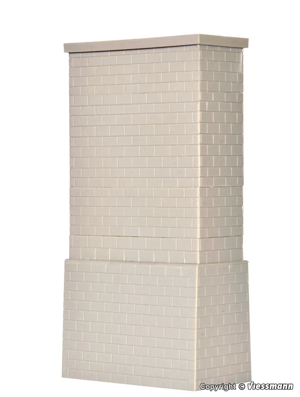 Spedito Oggi 39752 Kibri HO PILONE in muratura per ponte metallico kit montaggio scala 1 87