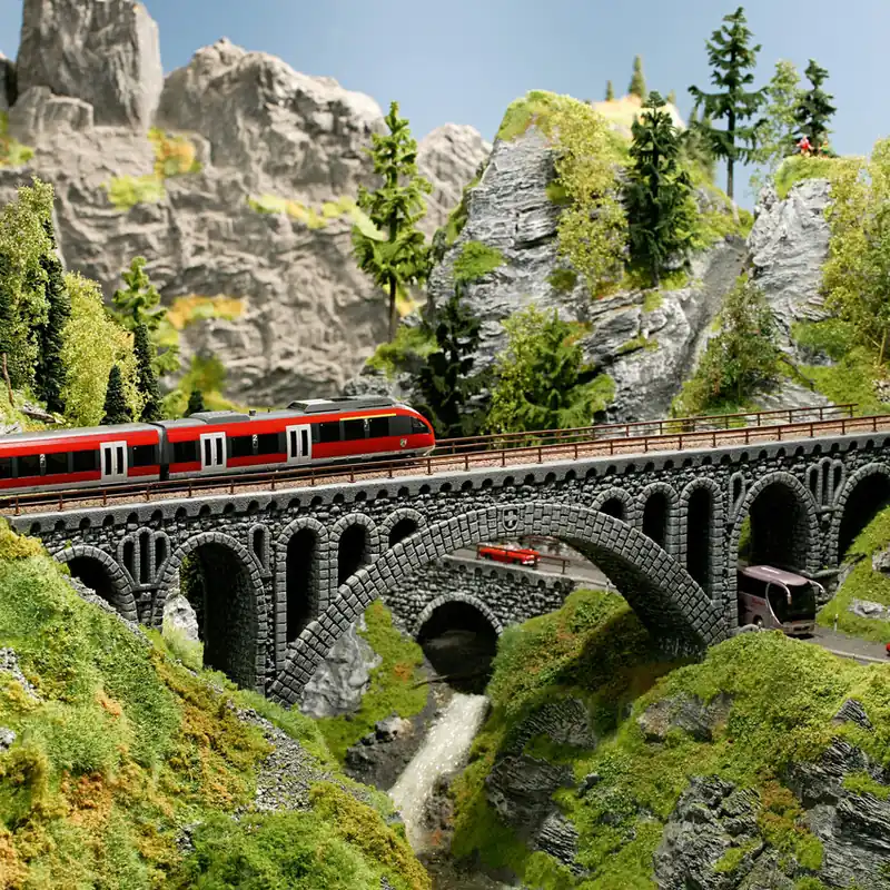 58670 Noch HO Viadotto ad archi modificabile scala 1 87 Compra Adesso