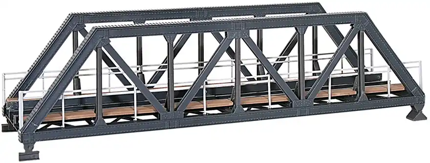 39701 Kibri HO Ponte ferroviario ad arcata metallica 1 binario kit montaggio1 87 Must-Have