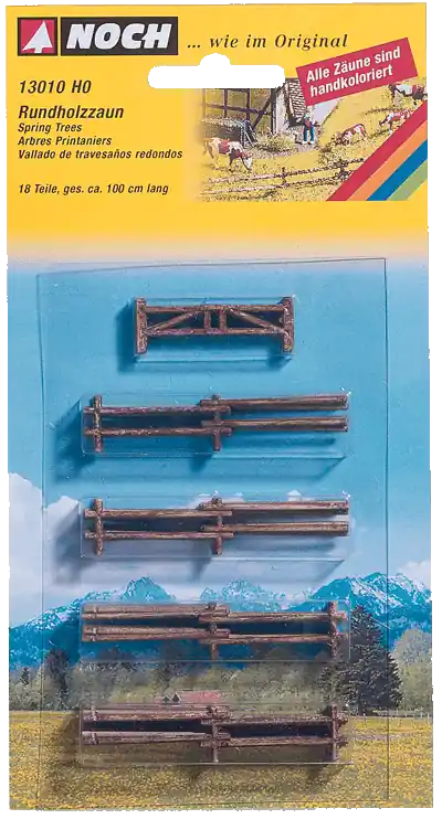 Offerta Limitata 13010 Noch HO Staccionata per animali 18 pezzi per un totale di cm. 100 sc. 1 87