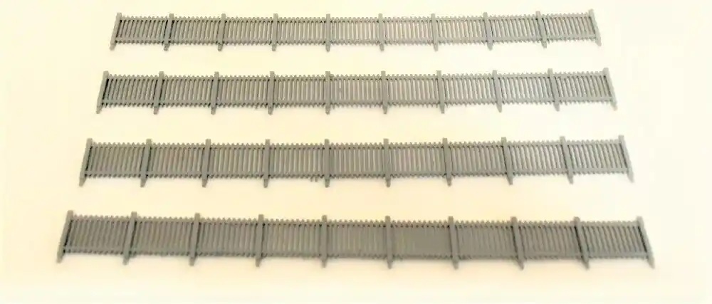5067DM Staccionata delle FS 4 elementi da cm. 22 cadauno scala HO 1 87 Offerta Limitata