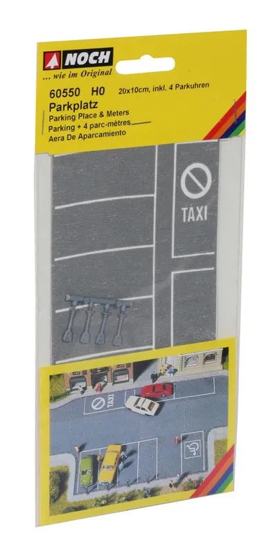 60550 NOCH HO PARCHEGGIO ASFALTO CON 4 PARCOMETRI Spedito Oggi