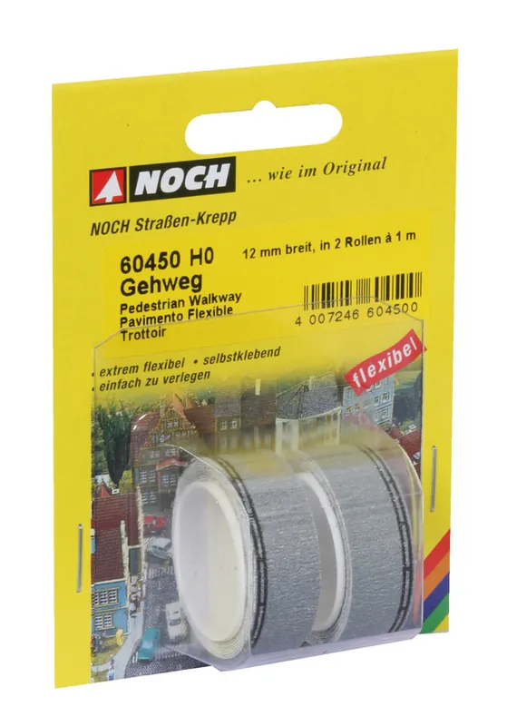 Occasione Imperdibile 60450 Noch HO Marciapiede Cm 100 X 12 Mm. Modellabile