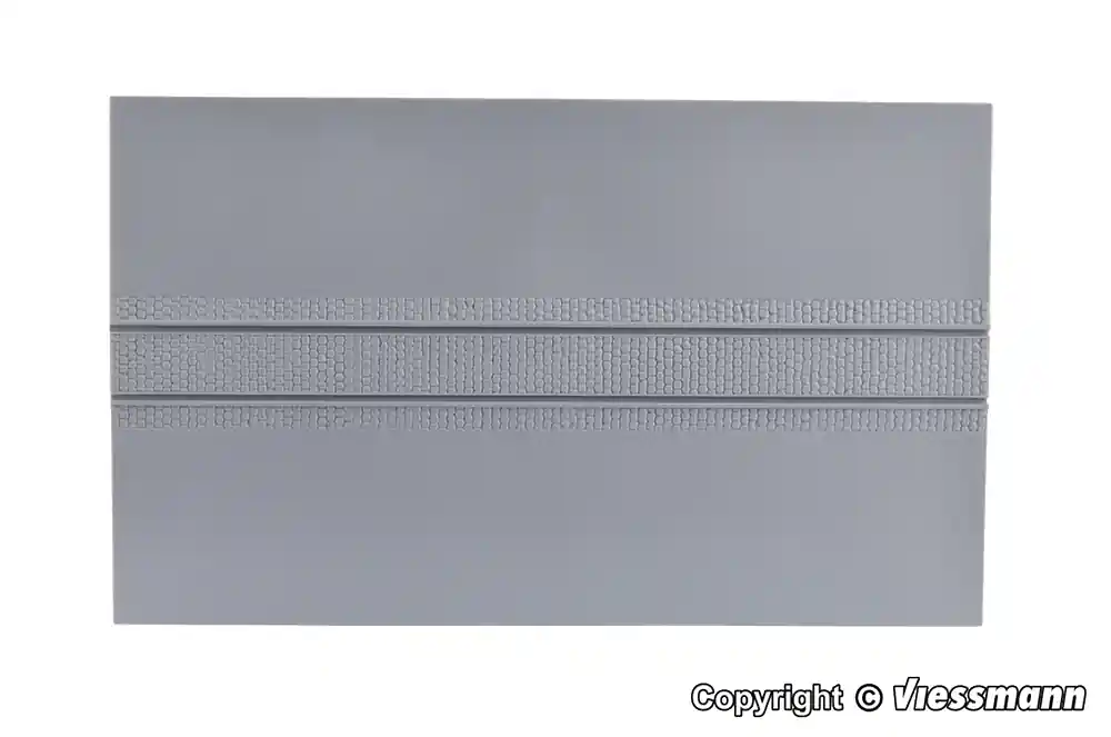 34125 Kibri HO Strada con linea tramviaria, placca in plastica rigida 24 x 12 cm Prezzo Ridotto