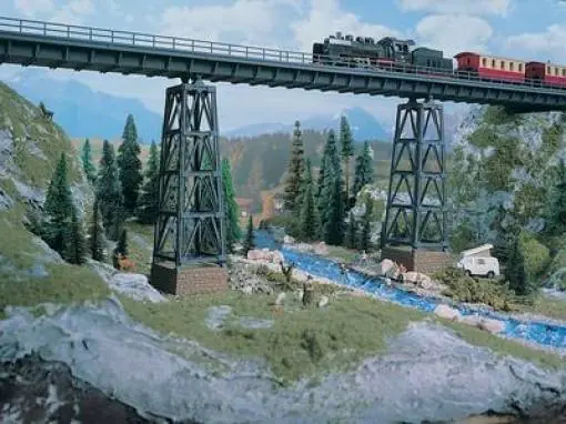 7318 Vollmer N Grande viadotto ferroviario passaggio 1 binario Offerta Speciale