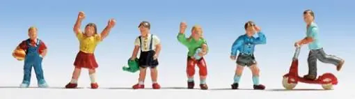 36815 Noch Scala N Bambini 6 Pezzi Con Giocattoli Offerta