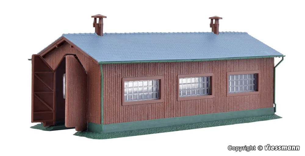 37802 Kibri N Deposito per una locomotiva kit montaggio scala 1 160 Nuova Collezione