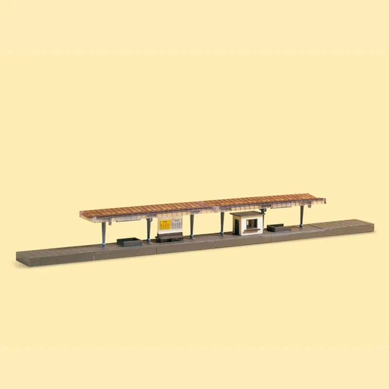 Quantità Limitata 14459 Auhagen N Pensilina stazione con banchina e accessori scala 1 160 kit