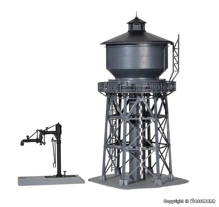 39328 Kibri HO Set sebatoio acqua e colonna idrica per loco vapore kit montaggio Affare
