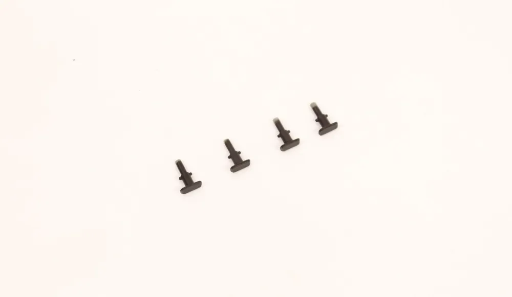 Bestseller 1507DM HO Respingenti forma rettangolare colore nero set 4 pezzi scala HO 1 87