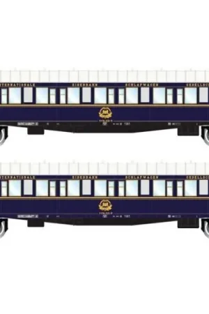 HN4400 Arnold Scala N Set carrozze letto Venice Simplon Orient Express ep IV-V Prezzo Di Fabbrica