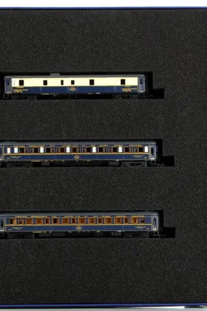 Spedizione Espresso HN4403 Arnold N CIWL 3 carrozze Fleche d‘Or 1 bagagliaio e 2 carrozze letti Lx