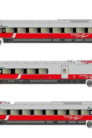 Subito Disponibile HN3506 Arnold set 3 carrozze ETR 610 Trenitalia Frecciargento AV Scala N 1 160
