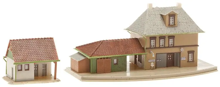 Scelto Dai Clienti 232571 Faller N Stazione Waldkirch e fabbricato annesso in kit mont. scala 1 160