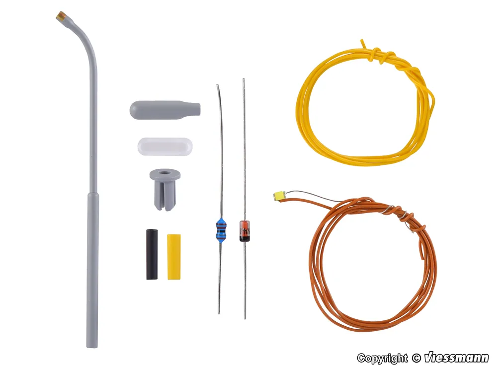 6622 Viessmann N Lampione moderno stazioni e strade in kit da montare scal 1 160 Prezzo Basso