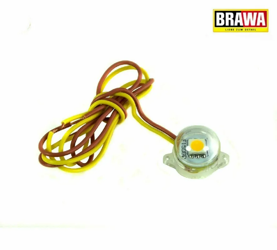 Prezzo Conveniente 94700 Brawa Illuminazione a led luce calda per fabbricati e altro promo 4 pezzi