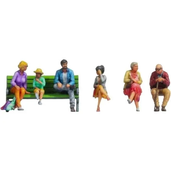 Compra Oggi Stesso 35400 Noch scala N personaggi seduti con panchina profi stampa 3D 1 160