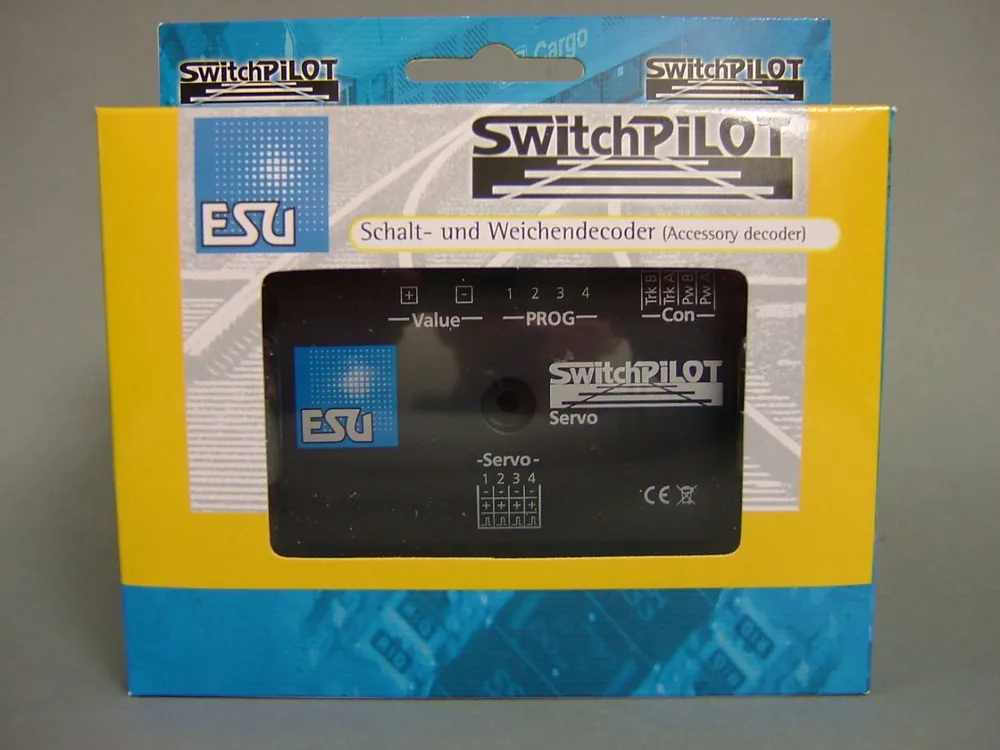 Esclusivo 51822 ESU ELECTRONIC ‘SwitchPilot‘ Servo V2.0 Decoder a 4 uscite