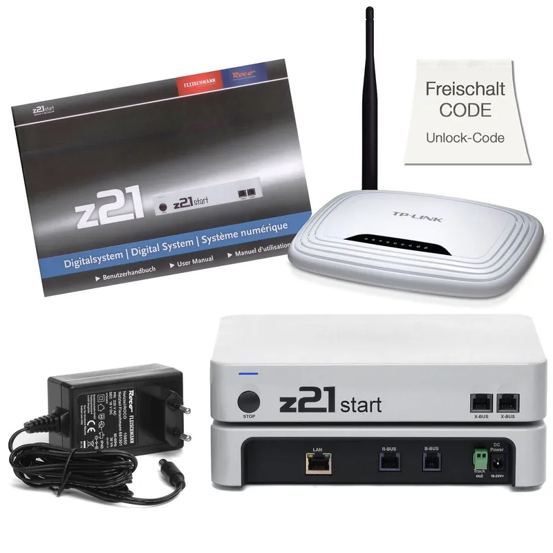 Occasione Roco 10825 10814 10850 centralina Z21, modem wlan, codice sblocco e alimentatore