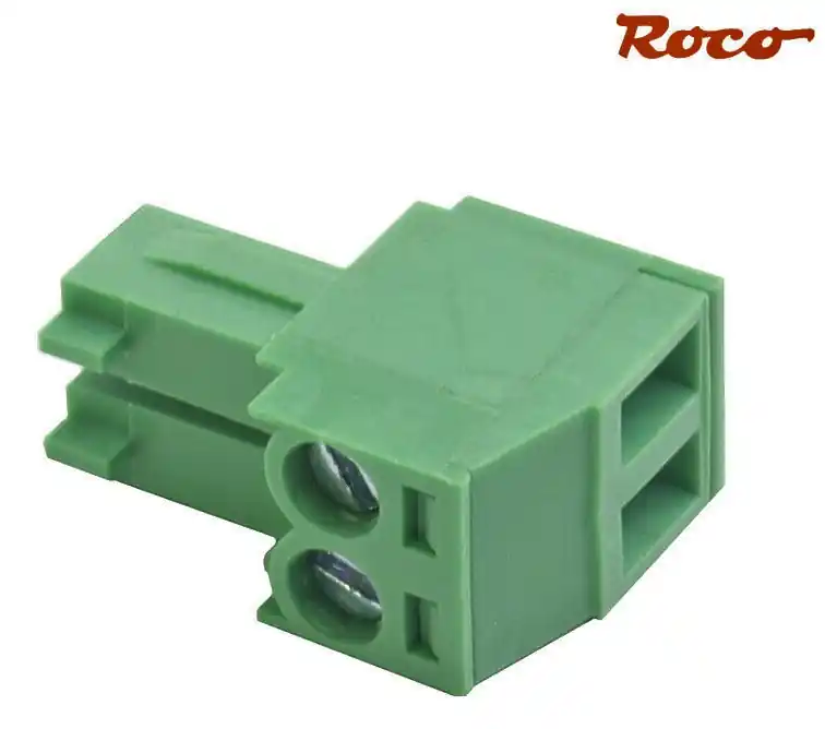 Ultima Occasione 96321 Roco Morsetto a 2 poli RM 3,5 per centralina Z21 Roco Fleischmann