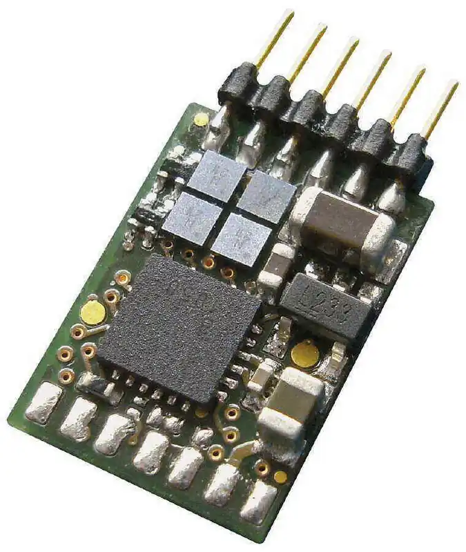 10885 Roco Decoder micro con pin dritti NEM 651 e segnale di ritorno Offerta