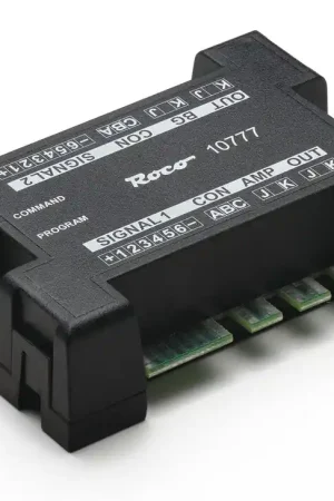 10777 Roco Modulo digitale per comando e controllo di segnali luminosi e tr Consegna Rapida
