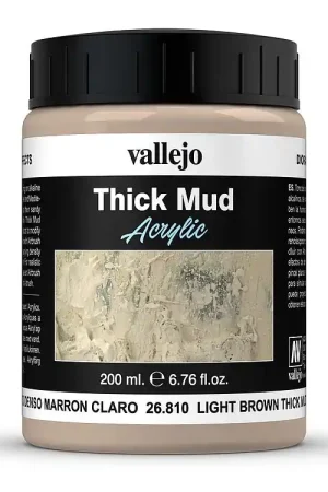 26810 Vallejo Effetti invecchianti su superfici fango marrone chiaro 200 ml Occasione