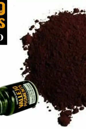 73108 Vallejo Pigmento colore Ossido di ferro marrone flacone 35 ml Spedito Oggi