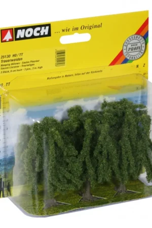 25130 NOCH HO/N 3 SALICI PIANGENTI DA 8 CM. Ordina Subito