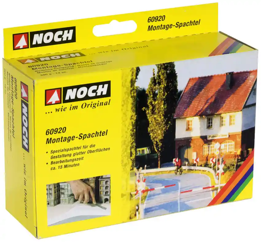 Miglior Prezzo 60920 Noch Stucco speciale per modellare rilievi montuosi confezione Gr. 500