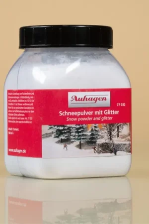 77032 Auhagen Polvere Effetto Neve Flacone 500 ml Nuova Collezione