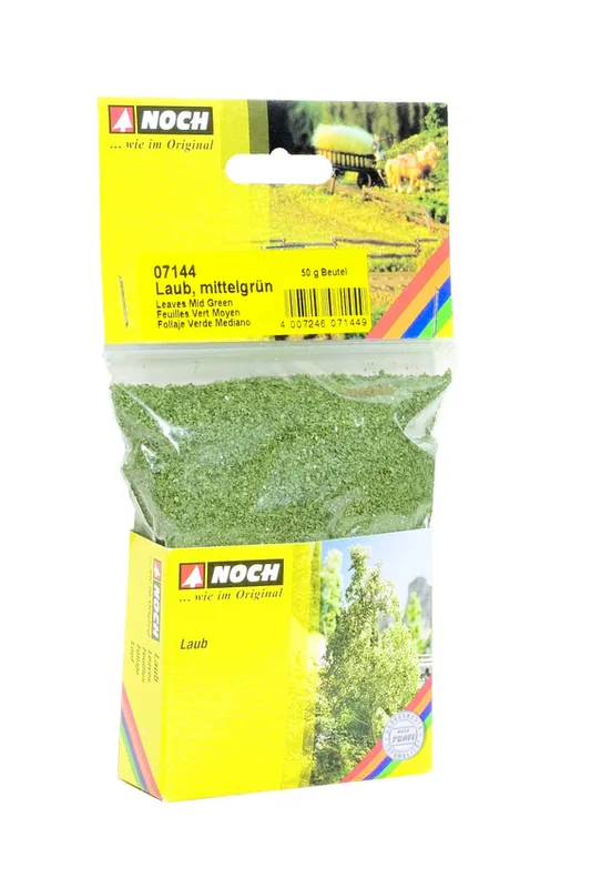 07144 Noch Fogliame colore verde medio busta gr. 50 Nuova Collezione